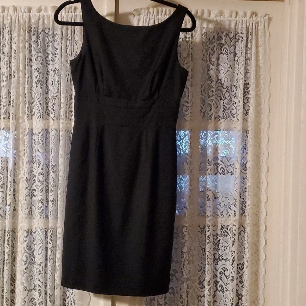 J. Crew Petite Black Wool Dress Size 2P